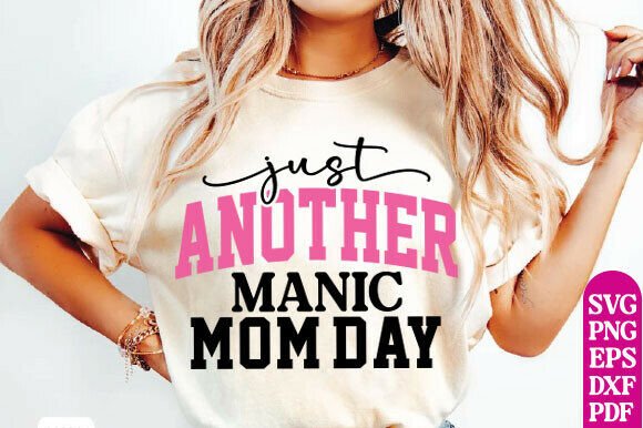 Funny Motherhood SVG for T-Shirt Designs