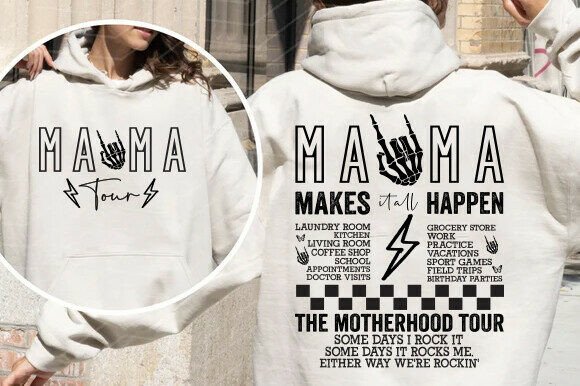 Funny Motherhood Svg for T-Shirt Designs and Graphics