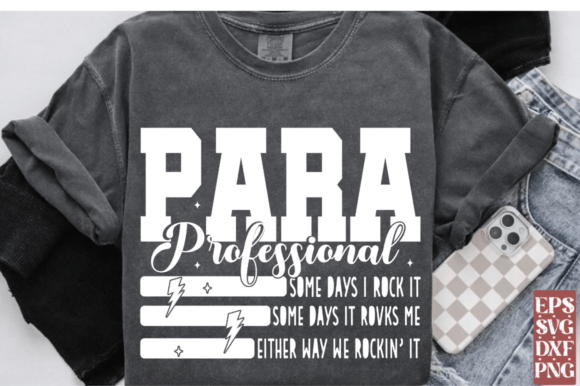 Para Professional SVG: A Playful Graphic Asset for T-Shirt Designs
